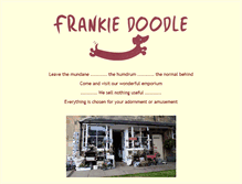 Tablet Screenshot of frankiedoodle.co.uk